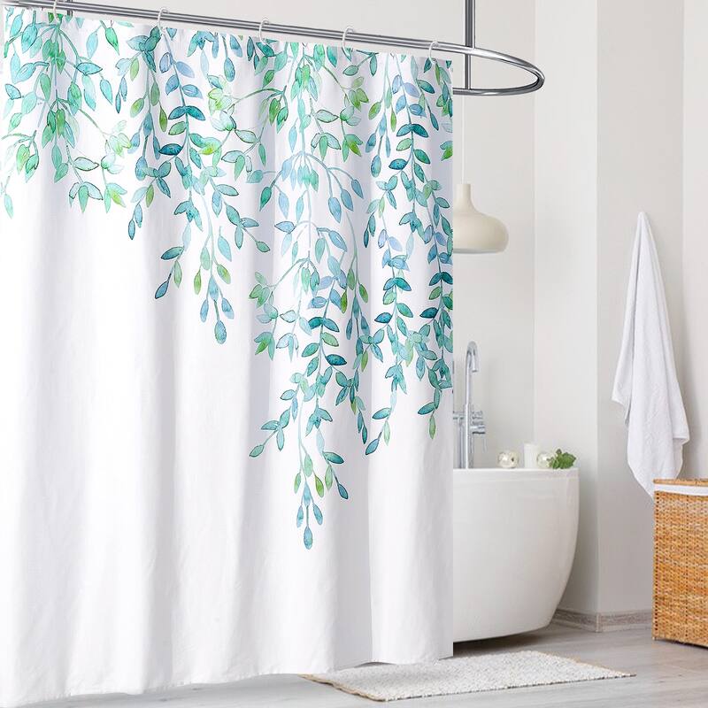 Style Quarters Laurel Shower Curtain Fresh Natural 72X72
