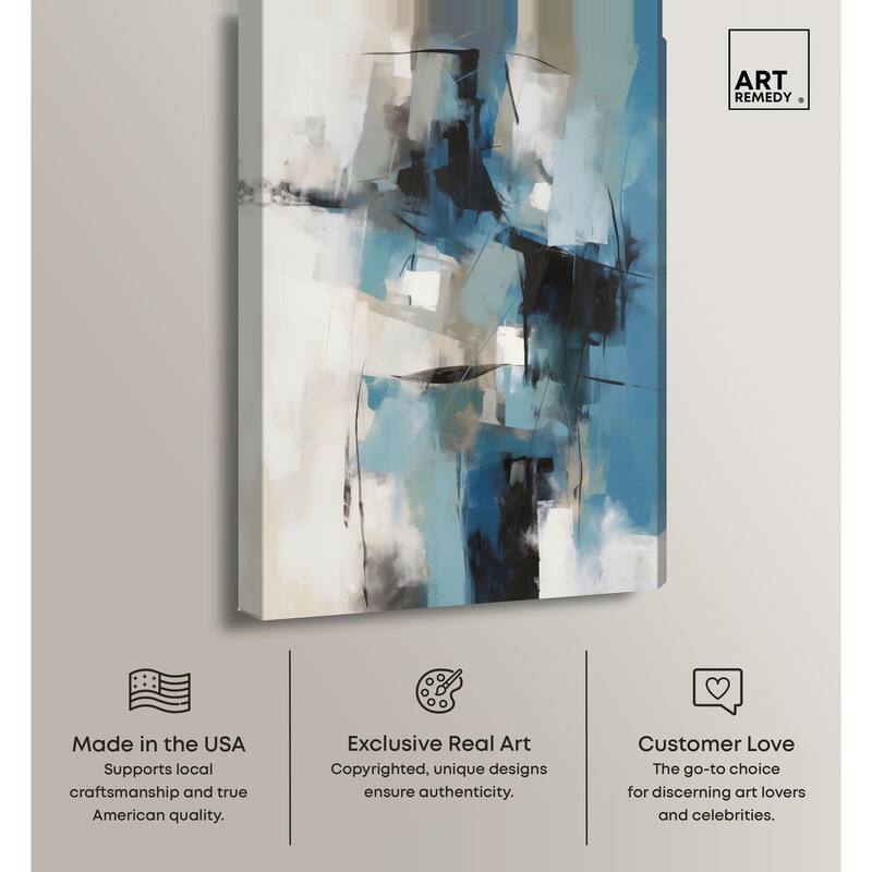 Glimpse of Infinity II Canvas by Art Remedy, Gallery Wrapped