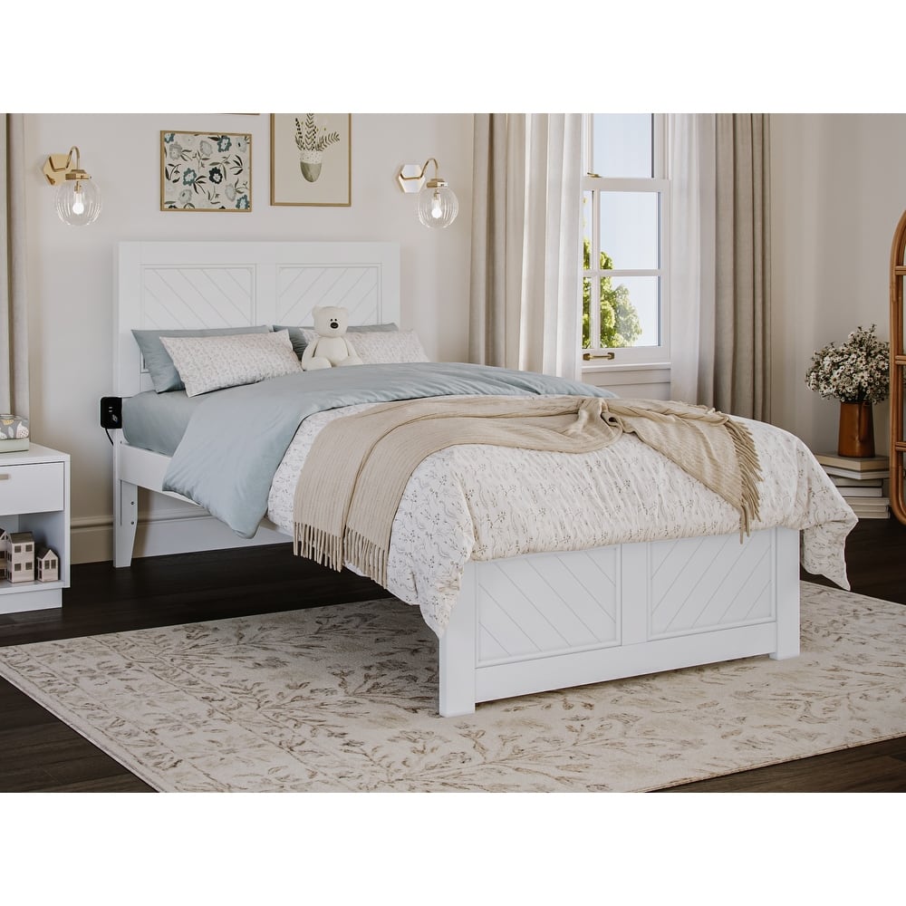 Canyon Platform Bed with Matching Headboard and Footboard