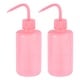 preview thumbnail 1 of 3, 2pcs Squeeze Washing Bottle 250ml Plastic Water Irrigation Spout, Pink