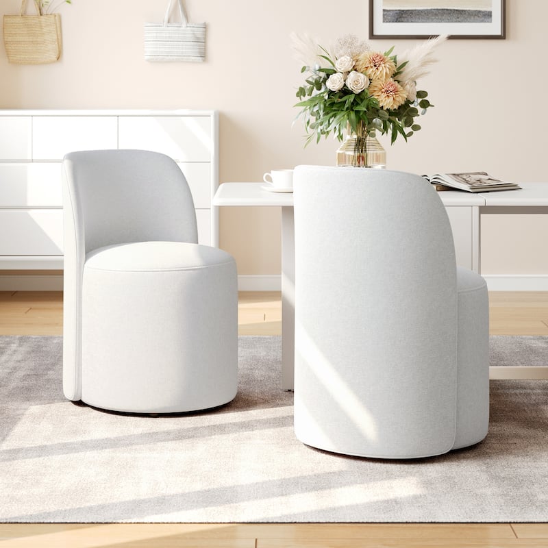UIXE 2 Set Luxury Upholstered Dining Chairs Dining Room Kitchen Side Chair
