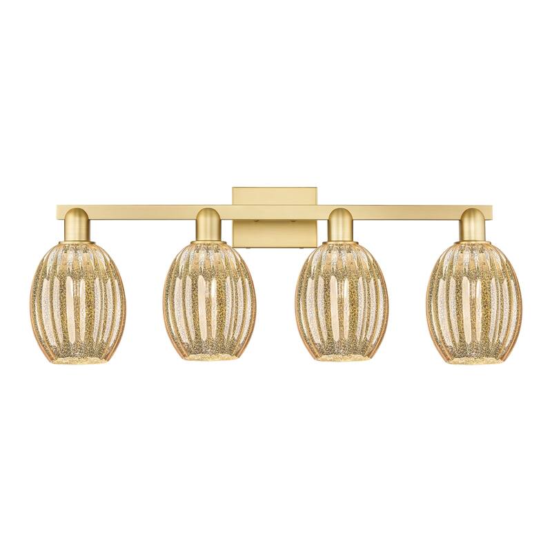 Innovations Lighting Downtown Urban - Preston - 4 Light 36" Bell Shade Bath Vanity Light