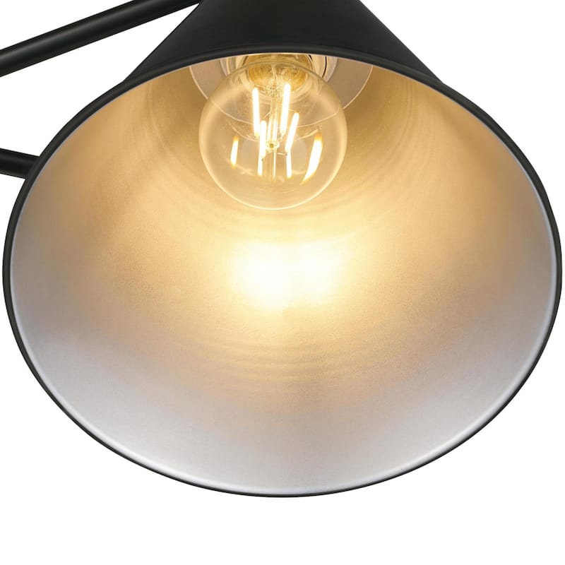 Westinghouse Lighting Trocadero One Light Swing Arm Wall Fixture with On/Off Switch, Matte Black Finish - 1-Light