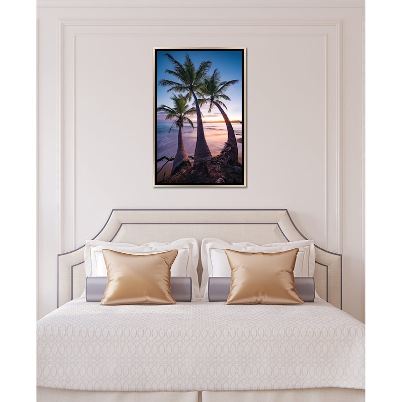 "Tropical Triple - Caribbean" by Stefan Hefele Framed