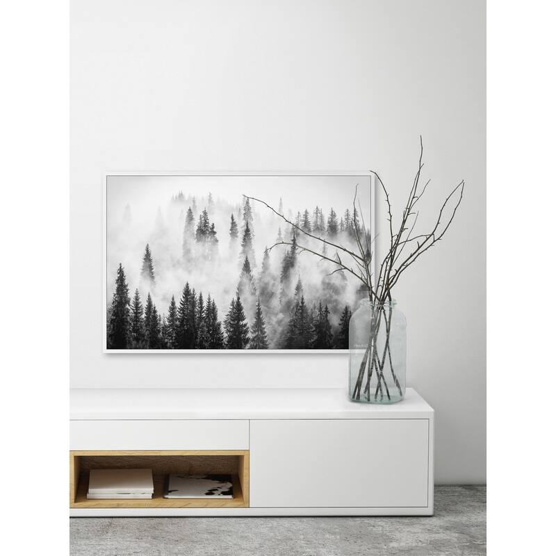 Lungs of the World Floater Framed Print on Canvas