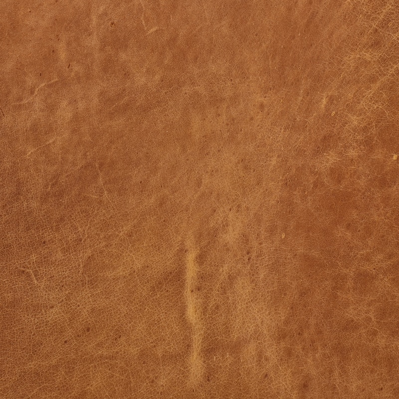 Poly & Bark Porto Ottoman - Full Grain Genuine Italian Leather