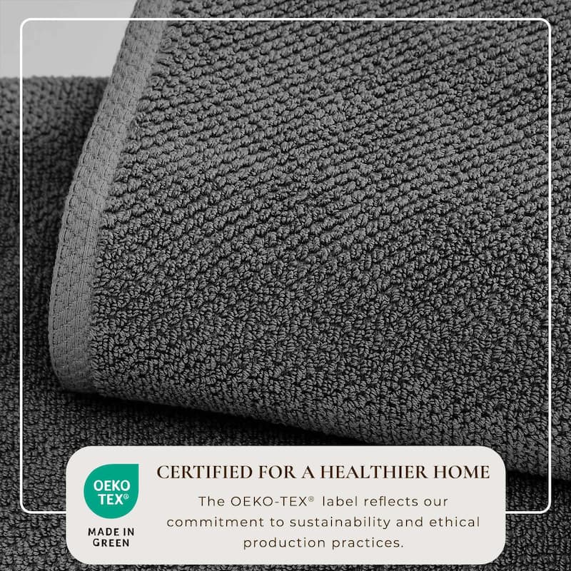 Linery & Co. Luxury Cotton Textured Bath Towel