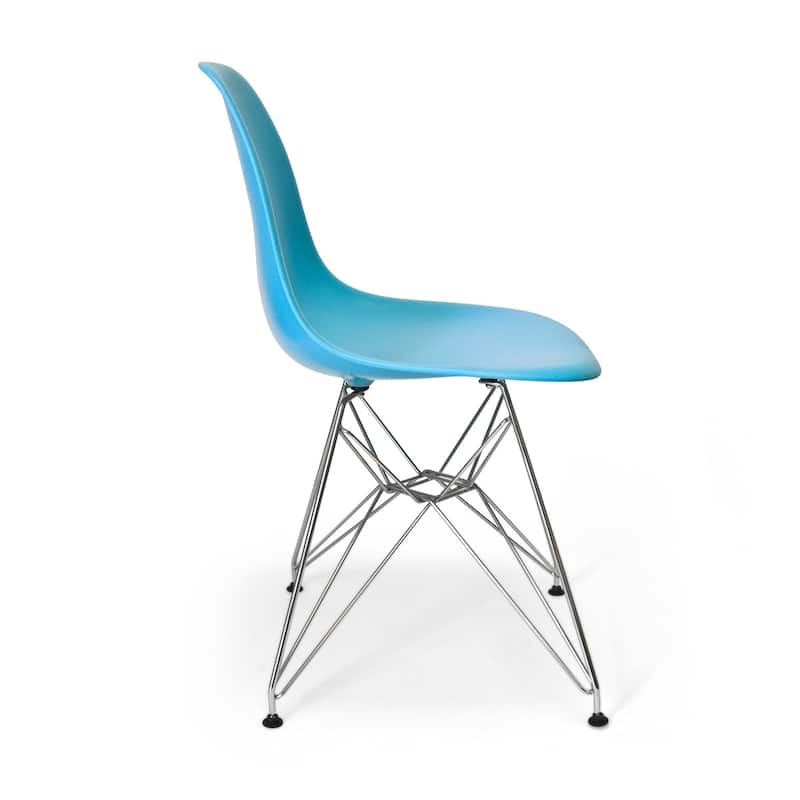 Paris Eiffel Dining Chairs Chrome Base