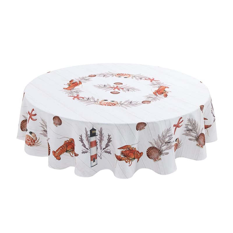 Seafood Shack Tablecloth 70 Round