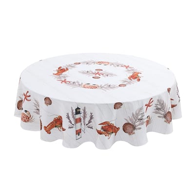 Seafood Shack Tablecloth 70 Round