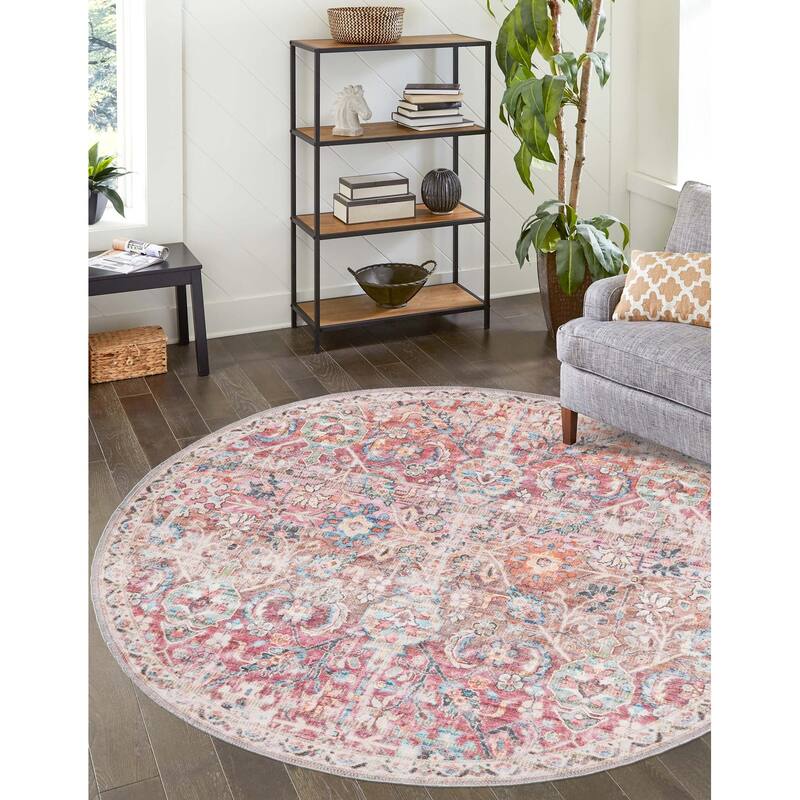 Country & Floral Pria Collection Area Rug