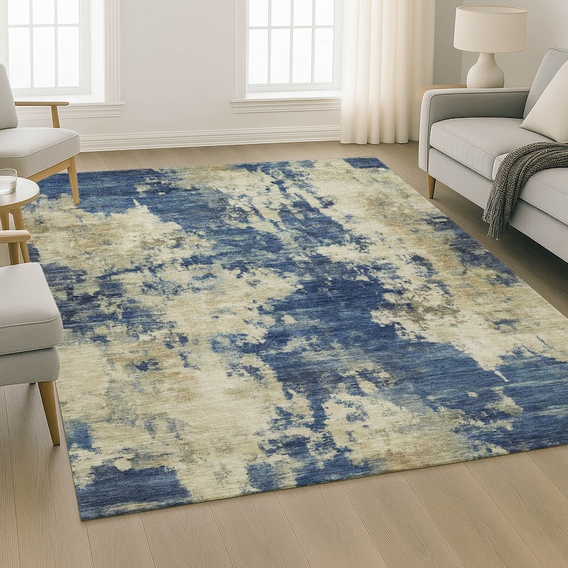 Premium Washable Super Soft Abstract Casual Mayfield Rug