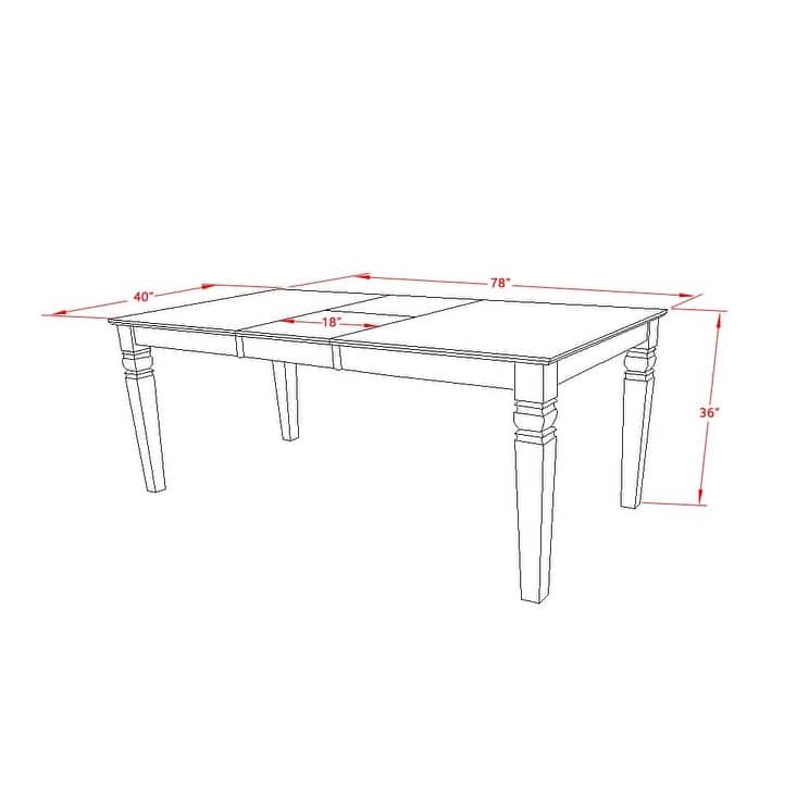 East West Furniture Dining Set Consists of a Rectangle Kitchen Table and Chairs, Linen White (Pieces Options) - LGDA9-LWH-26