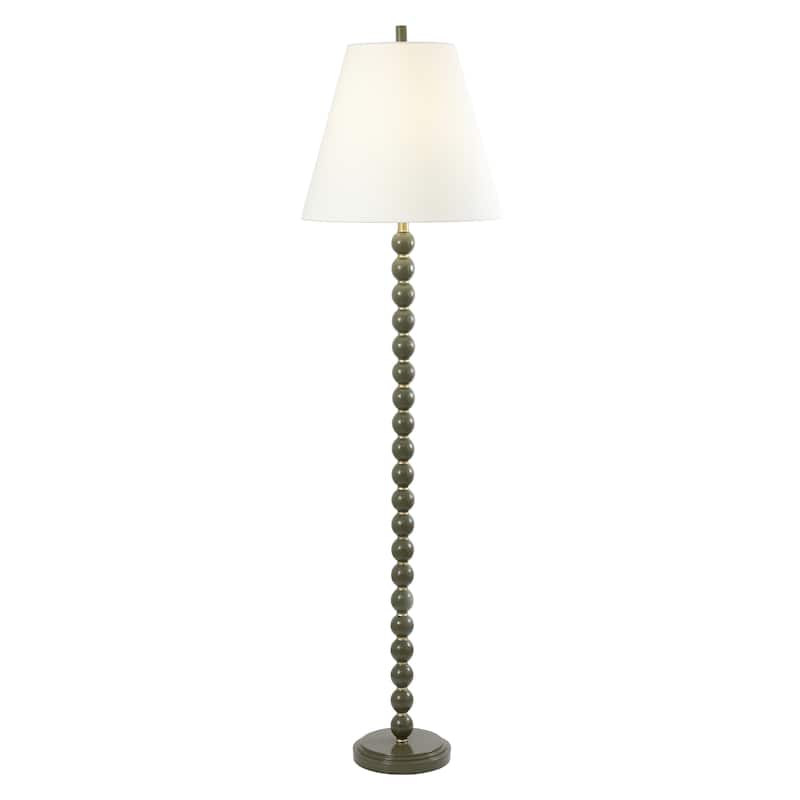 SAFAVIEH Lighting Callie 66-Inch Resin Floor Lamp - 18"W x 18"D x 66"H