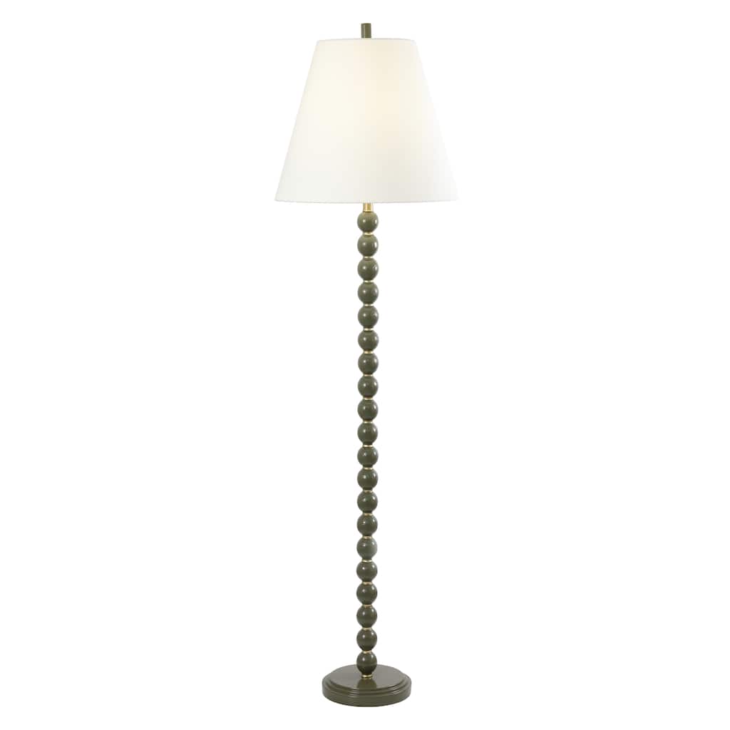 SAFAVIEH Lighting Callie 66-Inch Resin Floor Lamp - 18"W x 18"D x 66"H