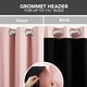 preview thumbnail 44 of 91, Deconovo 100 Percent Blackout with Liner Grommet Curtain (2 Panel)