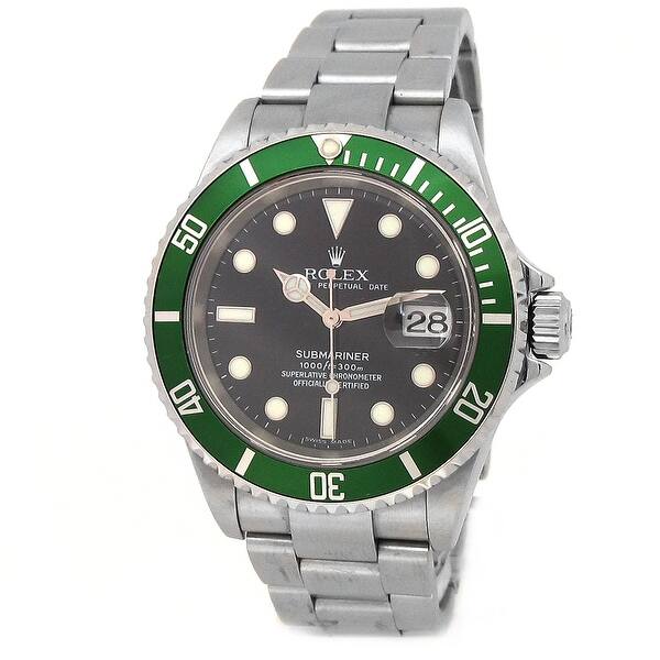slide 1 of 4, Pre-owned 40mm Rolex Submariner Watch