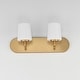 preview thumbnail 4 of 9, Maxim 12892WT Durham 2 Light 18" Wide Bath Vanity Light