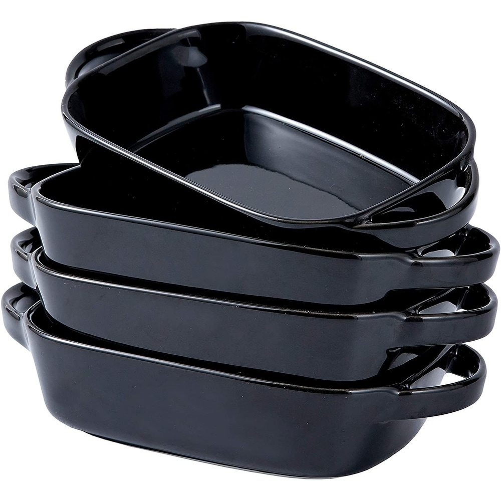 Bakeware Set Cake Dinner Cherry Banquet and Daily Use Kook Set of 3 Casserole Dish for cooking Ceramic Baking Dish