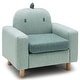 preview thumbnail 7 of 6, Kids Sofa Toddler Chair Child Armchair w Wood Frame Thick Cushion Green