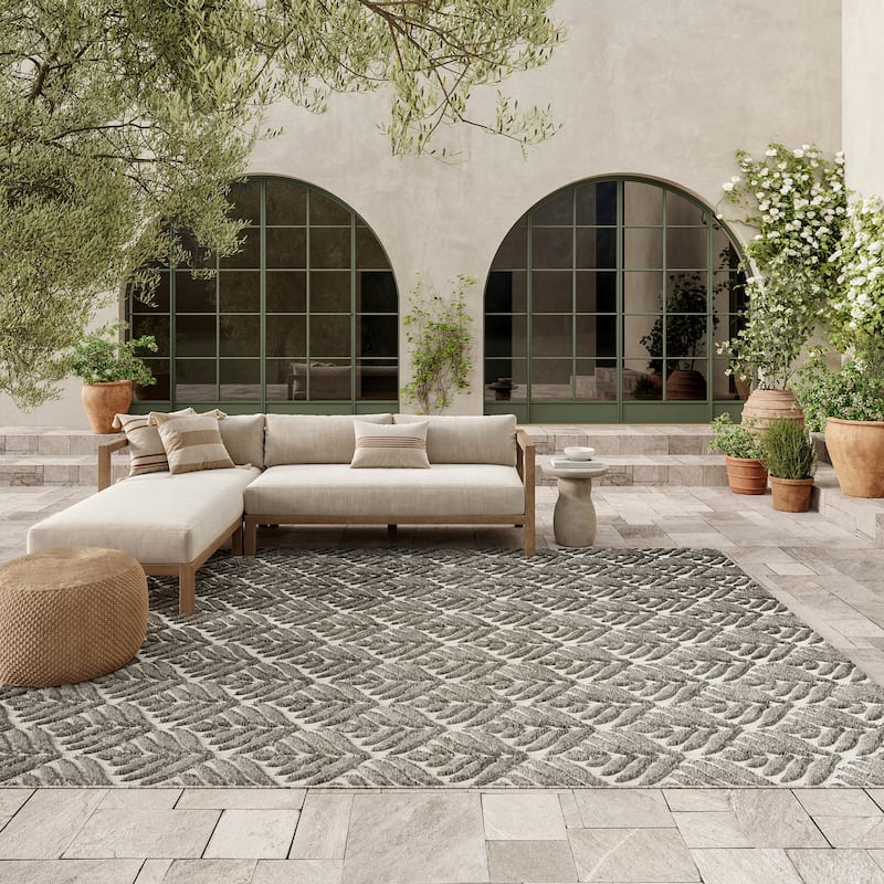 Nourison Aloha Indoor/Outdoor Nature Area Rug