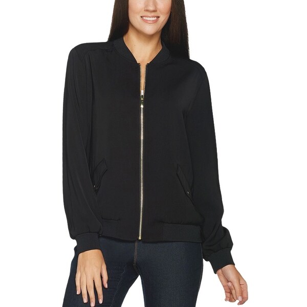 susan graver bomber jacket