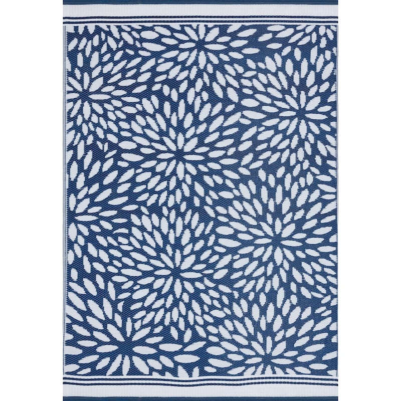 Sundown Beach Floral Indoor/Outdoor Area Rug