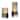 Uttermost Fluted Fire Cylinder Candleholders (Set of 2) - 5.25" W x 12.00" H x 5.25" D