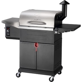 Z GRILLS Grill & Smoker 8 in 1 Grill Wood Pellet Grill & Electric Smoker BBQ Combo with Auto Temperature Control