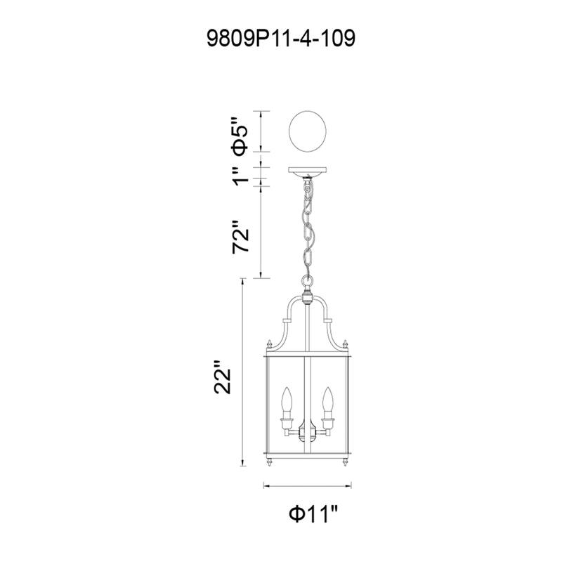 Desire 4 Light Oil Rubbed Bronze Drum Shade Mini Pendant - Oil Rubbed Bronze