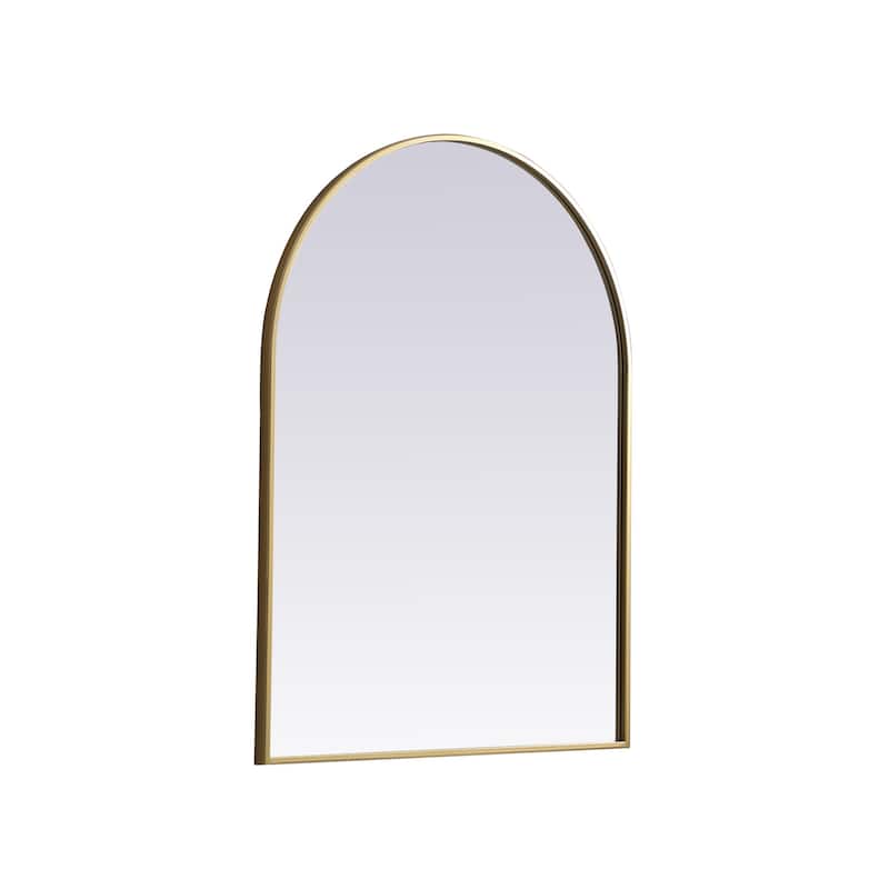 Elegant Lighting MR1A2736 Ayra 27" W x 36" H Modern Arched Bathroom