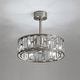 preview thumbnail 15 of 13, 20-In Nickel Caged Ceiling Fan with Light Remote(5-Blade)