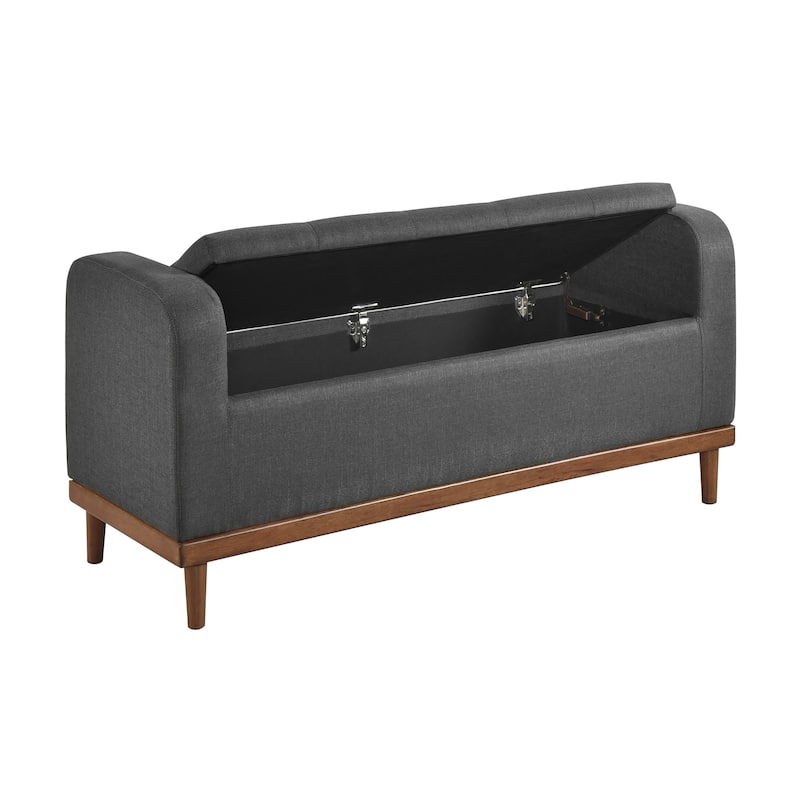 Brighton Fabric Lift Top Storage Bench