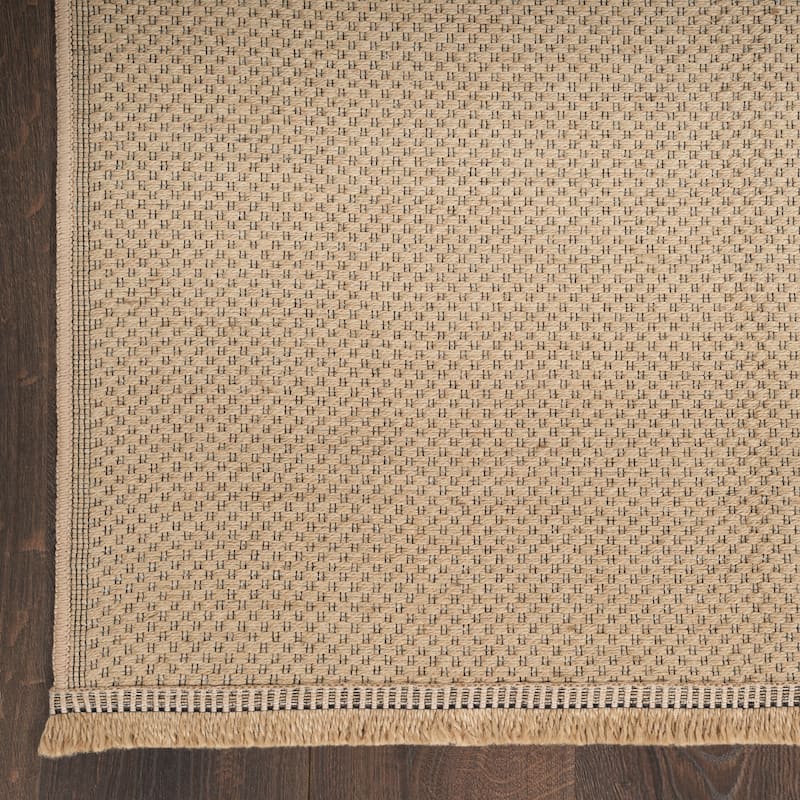 Nourison Washable Indoor Geometric Jute Area Rug