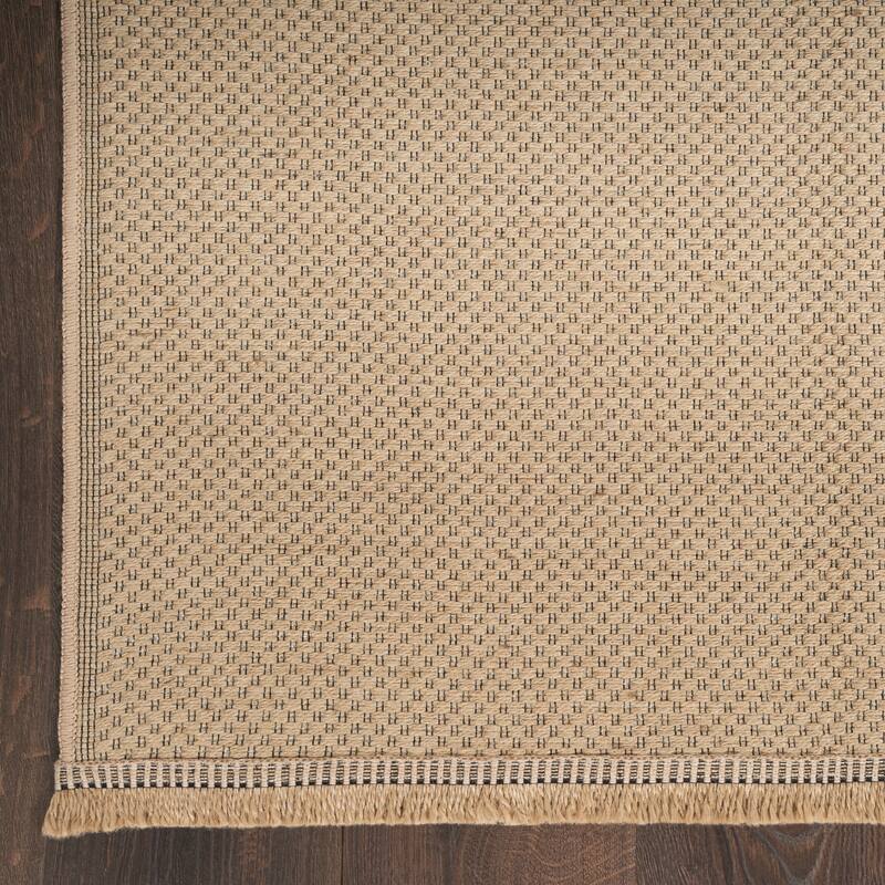 Nourison Washable Indoor Geometric Jute Area Rug