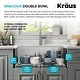 preview thumbnail 81 of 142, KRAUS Kore Workstation Undermount Stainless Steel Kitchen Sink