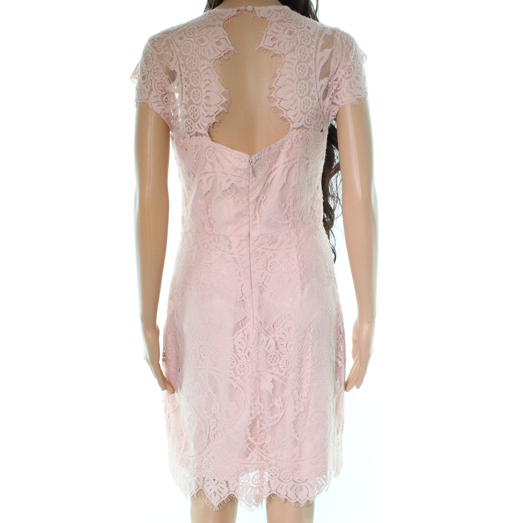 jayce lace sheath cocktail dress