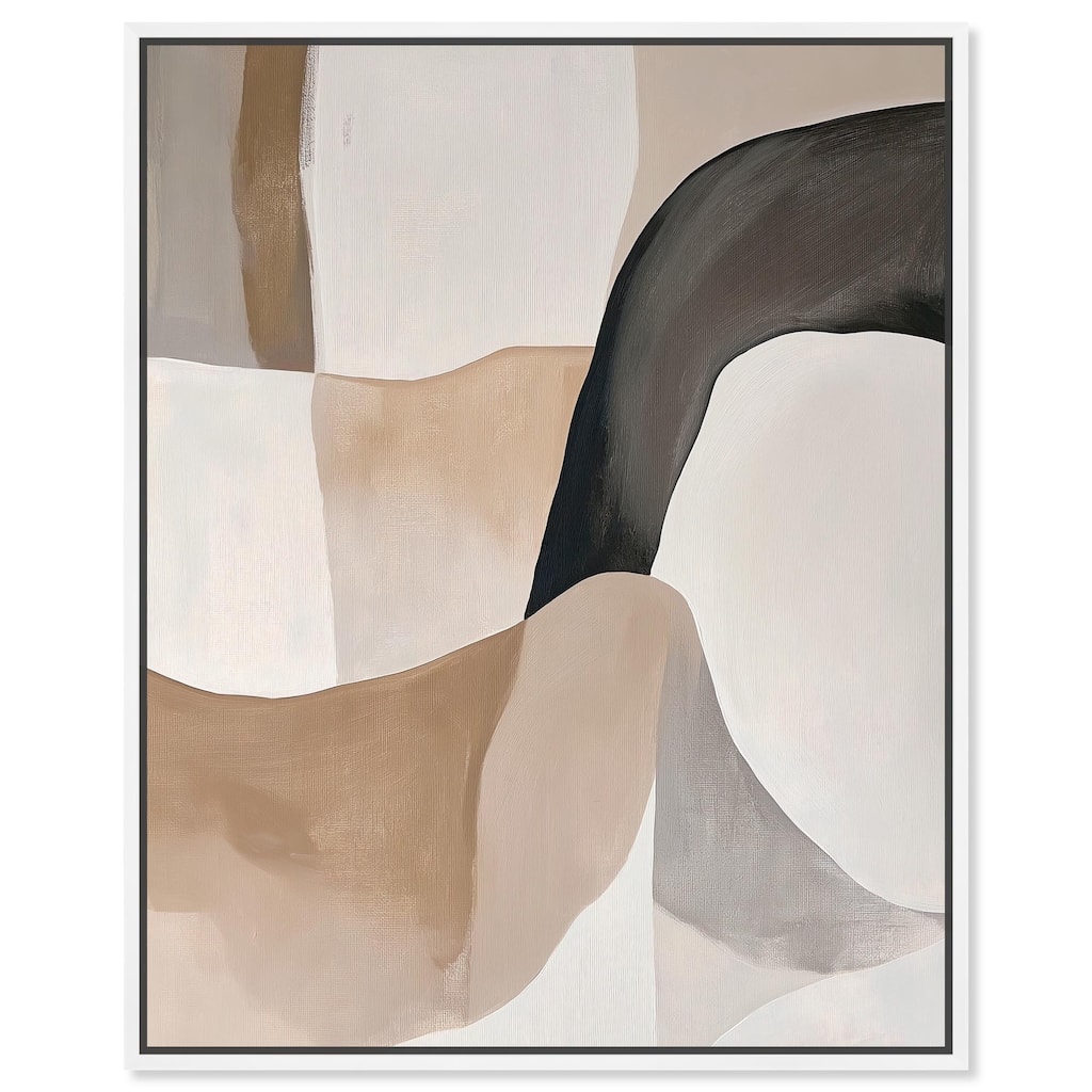 Curvilinear Composition I Canvas by Art Remedy