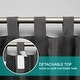 preview thumbnail 99 of 99, ATI Home Indoor/Outdoor Solid Cabana Tab Top Curtain Panel Pair