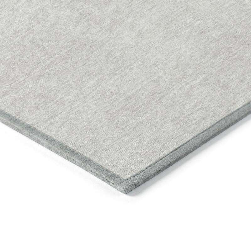 HomeRoots Solid Color Transitional Rectangle Outdoor Rug