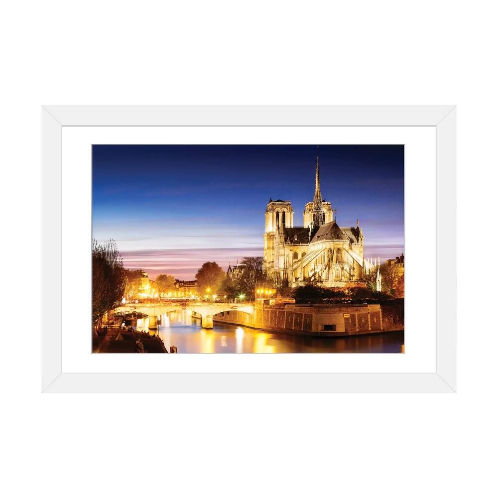 iCanvas "Notre-Dame de Paris (Notre-Dame Cathedral), Paris, Ile-de-France, France" by Matteo Colombo PFA