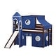 preview thumbnail 98 of 117, JACKPOT Prince & Princess Low Loft Twin Bed, Ladder Slide Tent & Tower