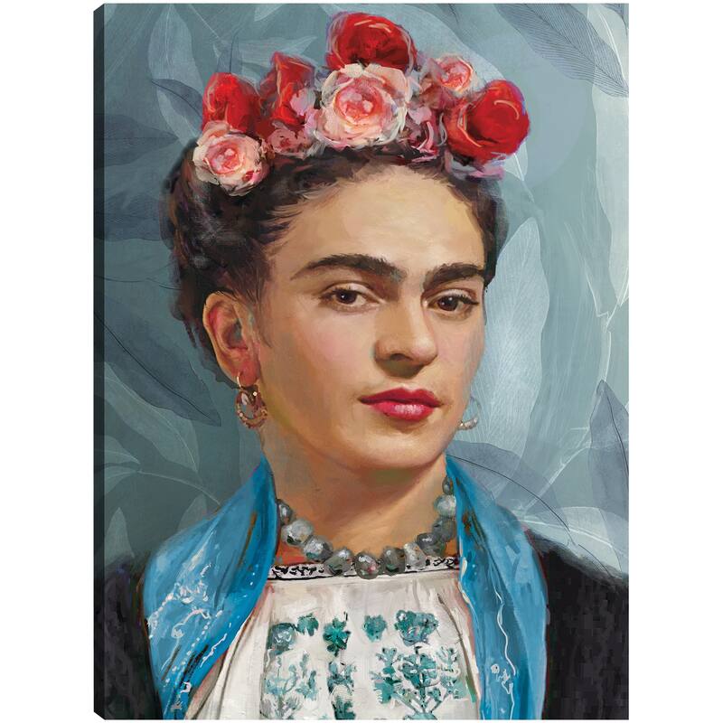 Kahlo Portrait I By Studio Arts Canvas Art Print