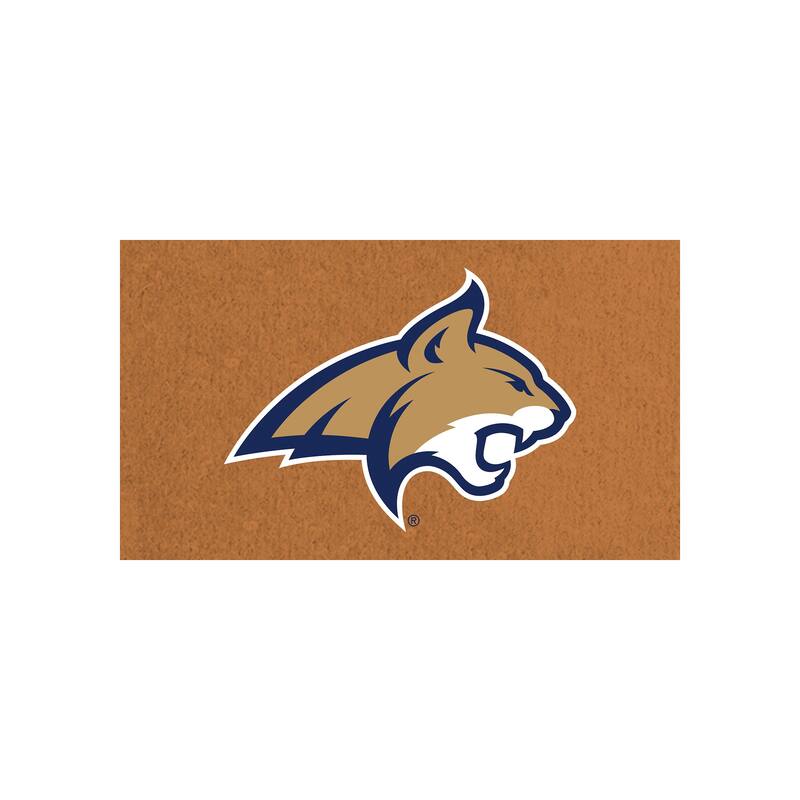 Montana State University Full Color Indoor/Outdoor Coir Mat - 28" x 16"