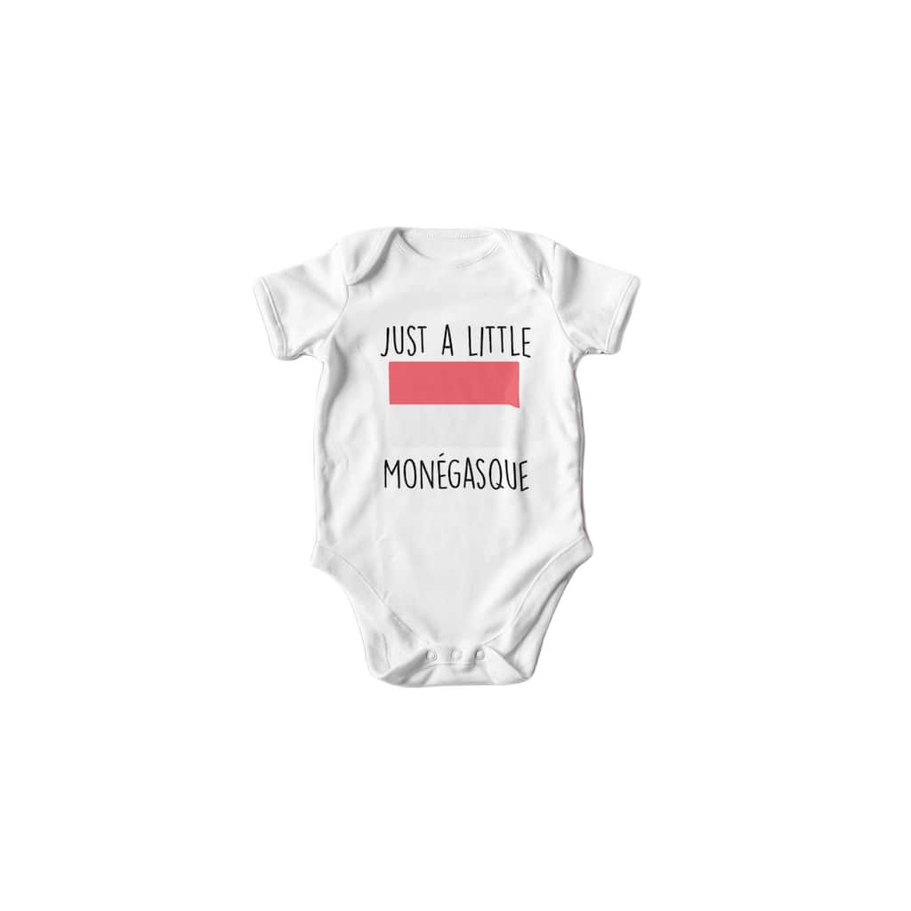 Manaco - Baby Boy Girl Clothes Infant Bodysuit Funny Cute Newborn