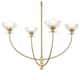 Option Brushed Gold / Clear Glass