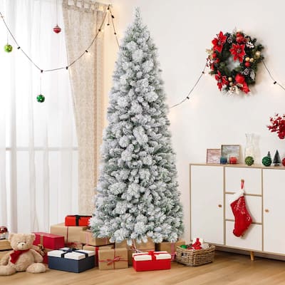 Snow Flocke Christmas Tree Collapsible Seasonal Decoration Tree