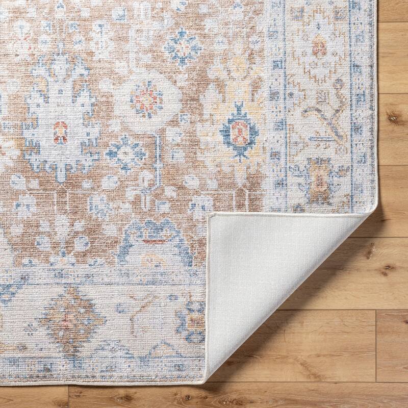 Livabliss Traditional Marlon Border Area Rug