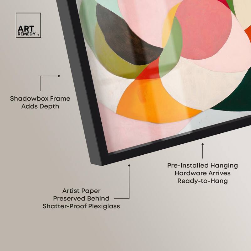Color Fusion Shadowbox by Art Remedy