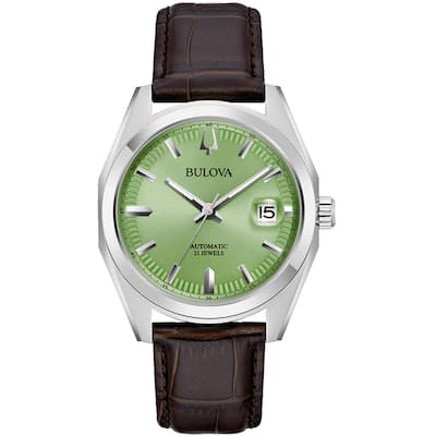 Bulova Men's Surveyor Green Dial Watch - 96B427 - 6 (36)